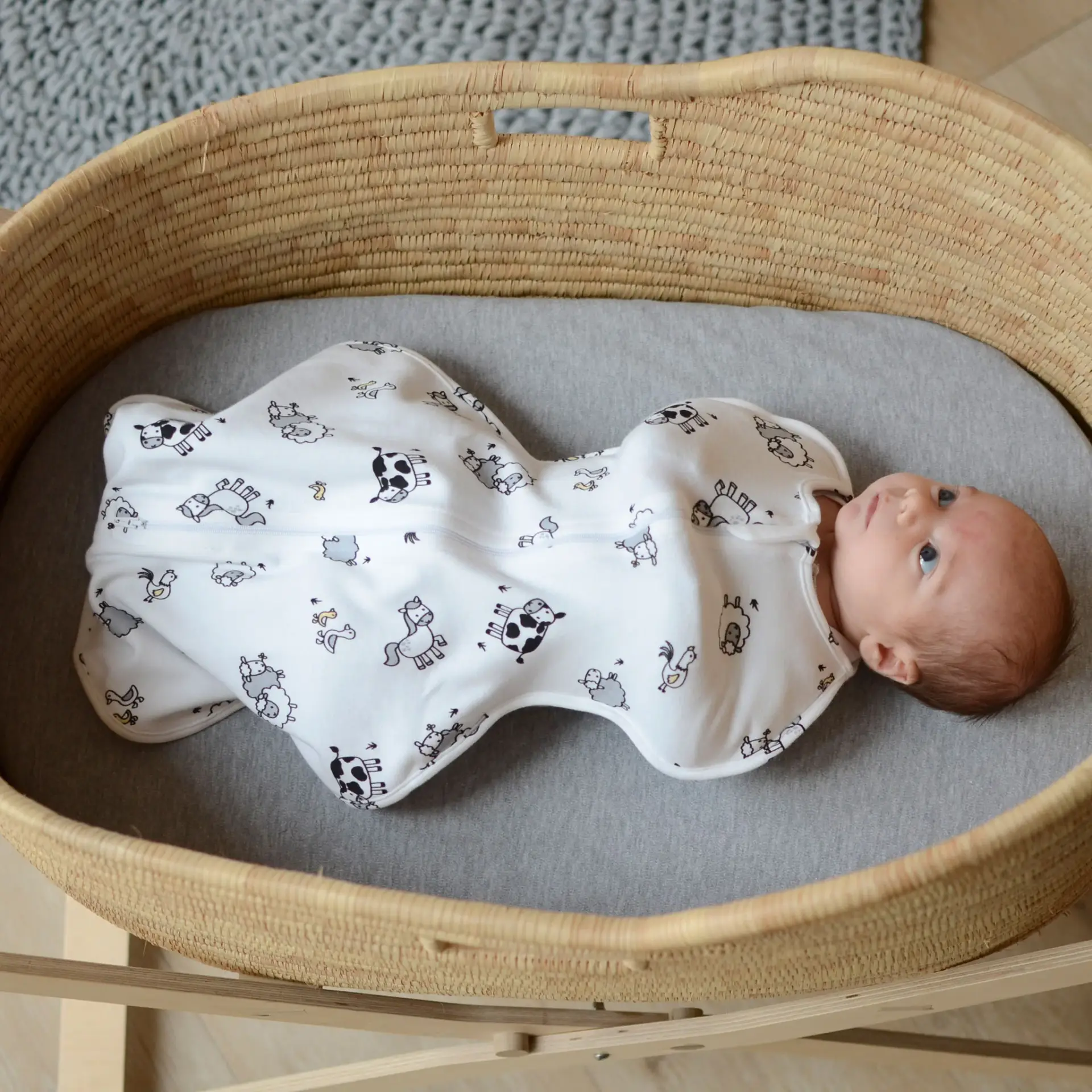 The ZipMe Swaddle